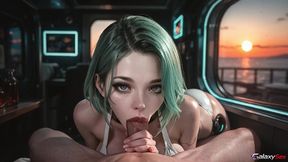 raw creampie for an android cumdump on the spaceship (ai)