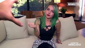 Punk Rock Latina Takes A Proper Pounding And A Nice Facial