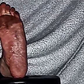 BDSM Extreme Falaka Bastinado on a live show foot torture real slave 24 7