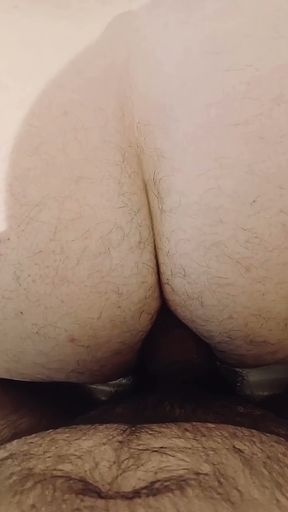 Taking a thick cock raw and his big load