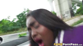 Hot ebony Blair Saenz eager for cash in exchange for intense action