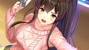 Breaking in the biggest tit hero in this anime hentai game