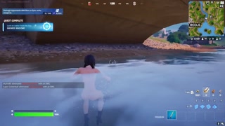 Fortnite Nude Mod Gameplay Rox Nude Skin Battle Royale Gameplay Match [18+]