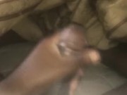 Busting a quick nut while doing laundry