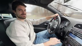 almost crashed the car when I jerked him off and tortured him after his orgasm