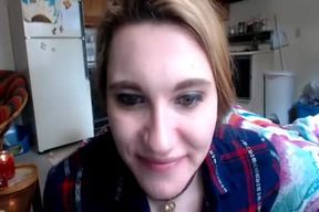 transgirl messy As Hell takes off below Her cam And fap off