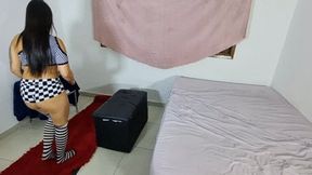 FARTING ON THIEF GIRL PART 4 BY SCARLET WHITE, BRITNEY HUNTER, AND ANA AYUMME CAM BY ALINE FULL HD