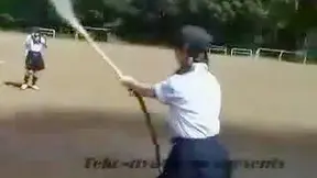 Asian Teen Babe and Busty Milf Action in Tight Uniforms