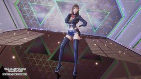 MMD CHUNG HA - Algorithm Tifa Hot Kpop Dance Final Fantasy Uncensored 4K 60FPS