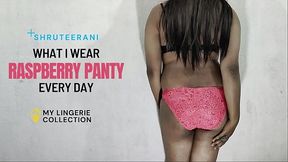 RASPBERRY PANTY - LINGERIE OF INDIAN SHEMALE PART 9
