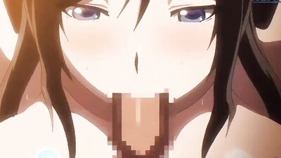 Red Girl's anal creampie in a hentai milf video - MILF gets her ass filled with cum