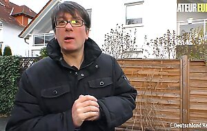 DeutschlandReport - Coco Kiss Skinny German Brunette Picked Up For A Quick Fuck - AMATEUREURO