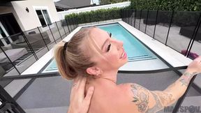 Tattoo Babe Cassidy Luxe Sucks Big Dick🌭 Pornstar Jmac