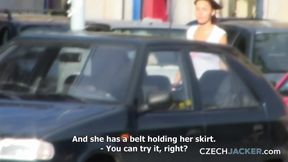 Czech Jacker 6: Look, It's a Pussy! - No Panties, All on Purpose