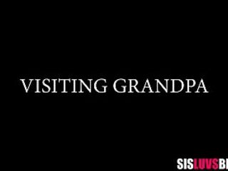 Screwing My Step Sister Next To Unaware Step Old man