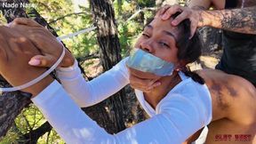 ami bue slut hunt using wet holes to creampie in the jungle and facial porn video