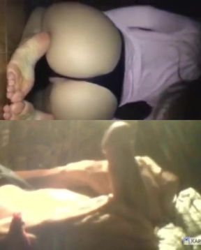 Beautiful arab with pink pussy on video call with boyfriend