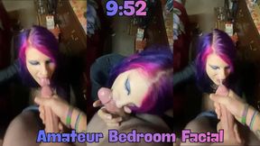9:52:- Amateur Bedroom Facial