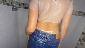 Playing in the Shower