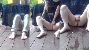 amateur twink submits his flatmate to his kinks and fetishes - full version