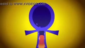 Follando bien duro con ankha