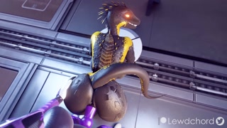 Furry Futanari Hentai Animation Lizard Robot Uncensored