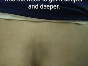 Sissy behavior explained (Big vibrating butt plug in sissy ass)