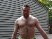 My Cock In and Out of AC Underwear