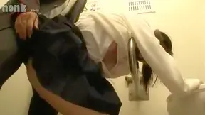 Teen Caught in Bathroom – Secret Hot Encounter with Mature Stranger