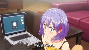 From Girls to Slutty Women 1 - Petite hentai teen is creampied while on the phone with her mom