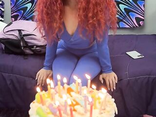 Archer Ali Gives Her Most excellent Ally's Stepdad the Ultimate Birthday Screw