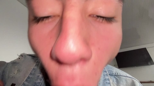 The twink got my milk with a good blowjob
