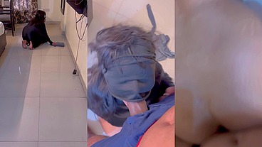Hot maid’s Pink Puffy Pussy Pounded Hard