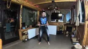 Face-fucking and Cum Play While Wearing Tight Jeans 284- Preview