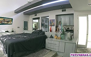 Lilly James shows Lily how suck Wrex cock