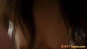 Asian Cowgirl Rides Her Boyfriend - Amateur POV