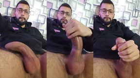 horny lube jerkoff with peecum would you lick my balls? they look so yummy here camilo brown