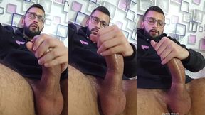 horny lube jerkoff with peecum would you lick my balls? they look so yummy here camilo brown