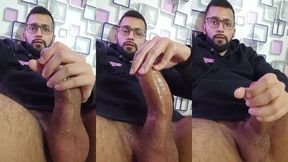 horny lube jerkoff with peecum would you lick my balls? they look so yummy here camilo brown