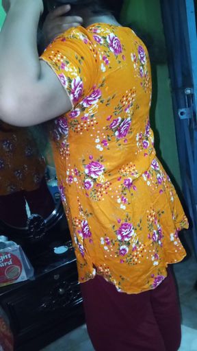 Bangladeshi wife big ass in room best body curvey
