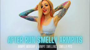 After Run Smelly Armpits