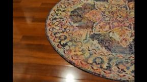 Leaf Catches Tee Touching Himself So She Slaps His Balls, Makes Him Fuck Her And Then Eat His Own Cum