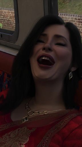 Jaw-dropping moment from &quot;Indian desi Archita Phukon fucked by a stranger on train&quot;