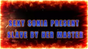 Sonia Sexually Harassed Herself by Making Herself a Slave to Her Master Part 1