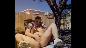 Watch my little clit grow big and hard then spit up a thick creamy load