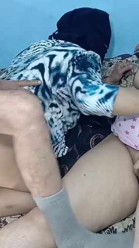 Hardcore Indian Anal with Sara in Presence of Big Boobs Netu in Threesome