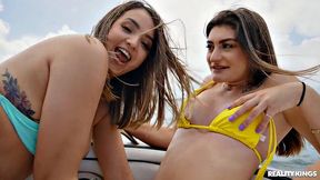 Boobs & Bikinis on Boat