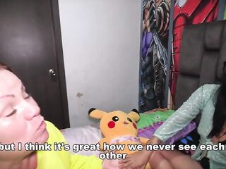 My roommate's grandmom convinces me two have lesbo sex behind family's back/ ELEANOR STYLE-LARA ROSS