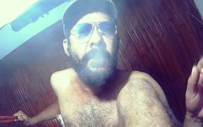 Smoker Jockstrap Foot Fetish