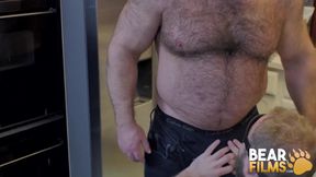 Bearfilms Hung Bears Brad Kalvo and Kosher Pig After Blowjob